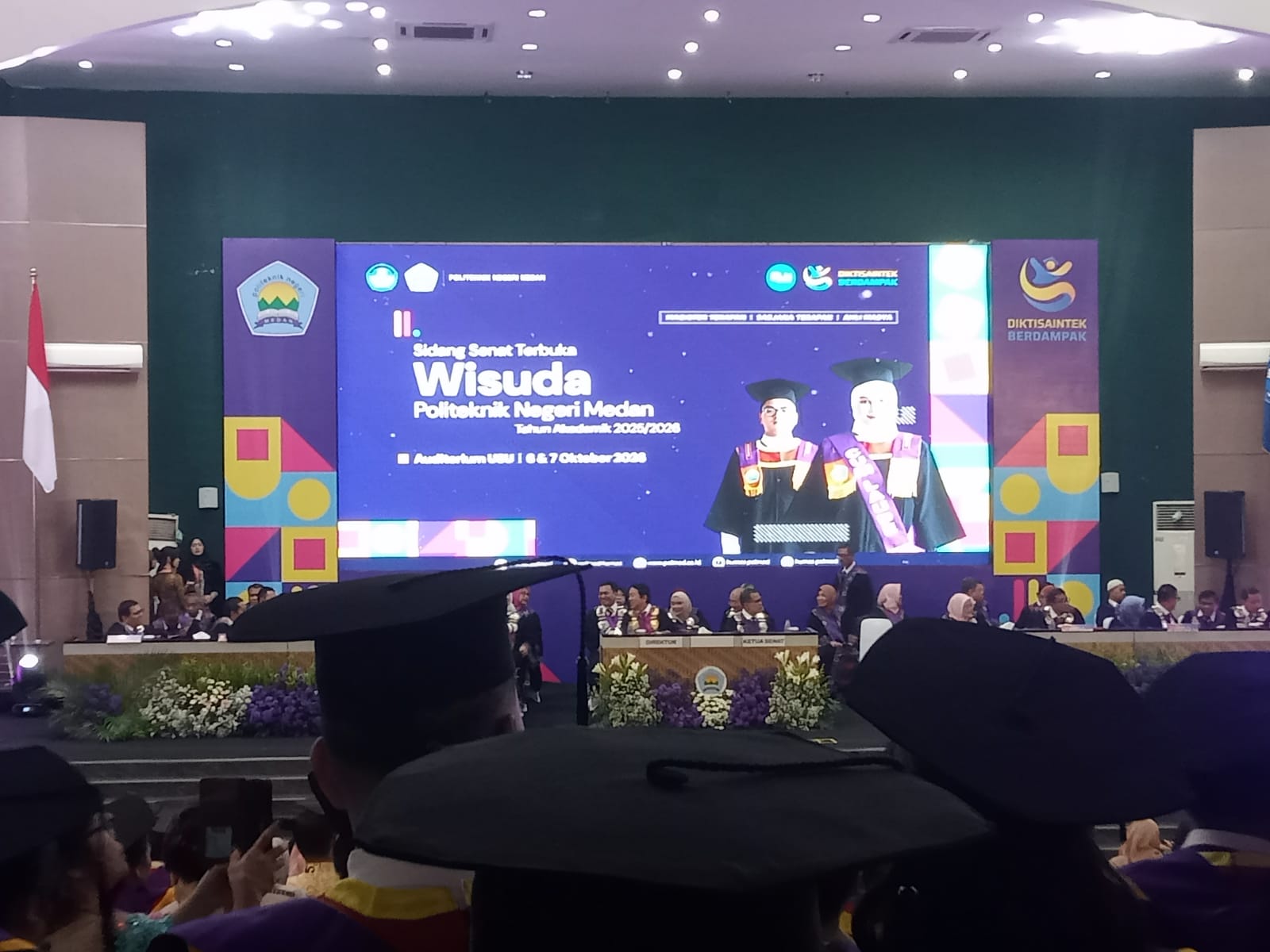 Politeknik Medan Wisuda 2.271 Lulusan, Digelar Dua Hari di Auditorium USU
