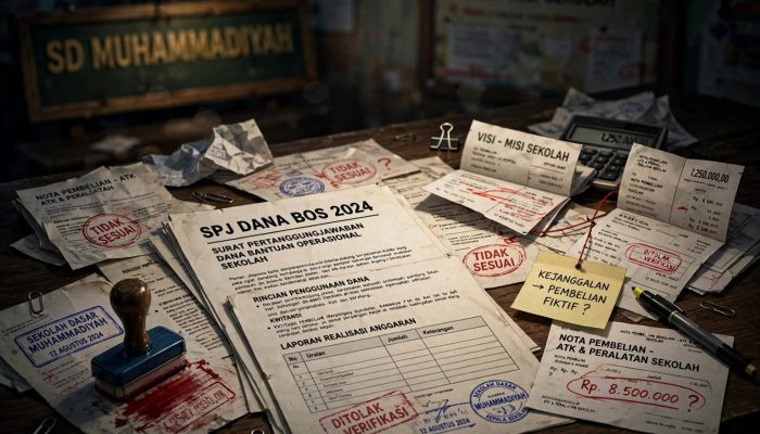 Kas Nol Rupiah! Skandal Dana BOS SD Muhammadiyah 19 Medan Denai Mencuat