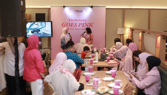 Kitchenette Goes Pink Ajak Masyarakat Medan Lebih Peduli Kanker Payudara