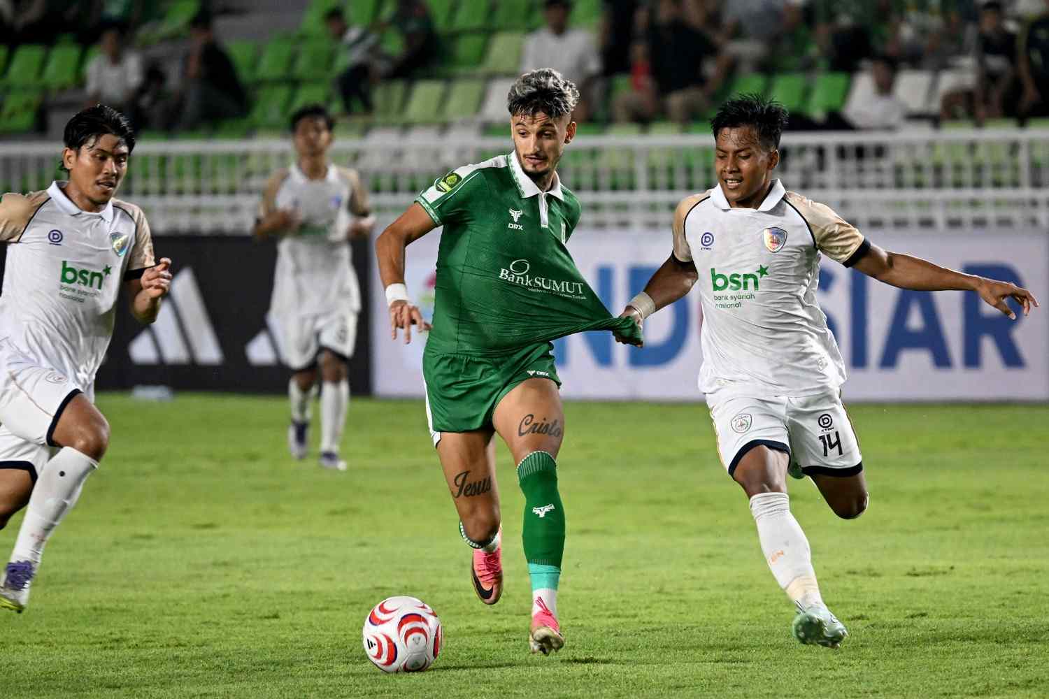 PSMS Hajar Persikad 4-0, Ayam Kinantan Kuasai Puncak Klasemen