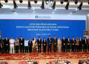 Resmi Pimpin BI Sumut, Ameriza Ma’aruf Moesa Dikukuhkan Destry Damayanti, Bobby Nasution Titip Pesan