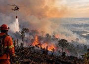 Karhutla Masih Mengancam, Titik Panas Terdeteksi di Kalimantan, Sumsel Tangani Kabut Asap 2 Karhutla Masih Mengancam, Titik Panas Terdeteksi di Kalimantan, Sumsel Tangani Kabut Asap