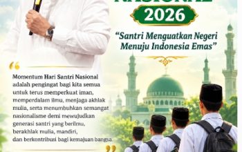 Menuju Indonesia Emas, Prof. Ismet Danial Nasution Tegaskan Peran Strategis Santri dalam Membangun Bangsa