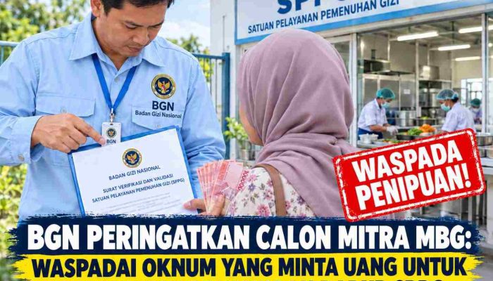 BGN Peringatkan Calon Mitra MBG: Waspadai Oknum yang Minta Uang untuk Percepatan Pembukaan Dapur SPPG