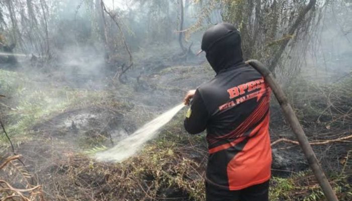 Karhutla Kutai Barat Kaltim Belum Terkendali, Relawan Mengaku Kewalahan Hadapi Api akibat Minim Peralatan dan Air