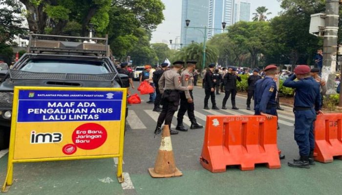 Aksi Unjuk Rasa di Istana Negara Selasa Besok, TMC Polda Metro Jaya Ingatkan Pengendara Antisipasi Kemacetan