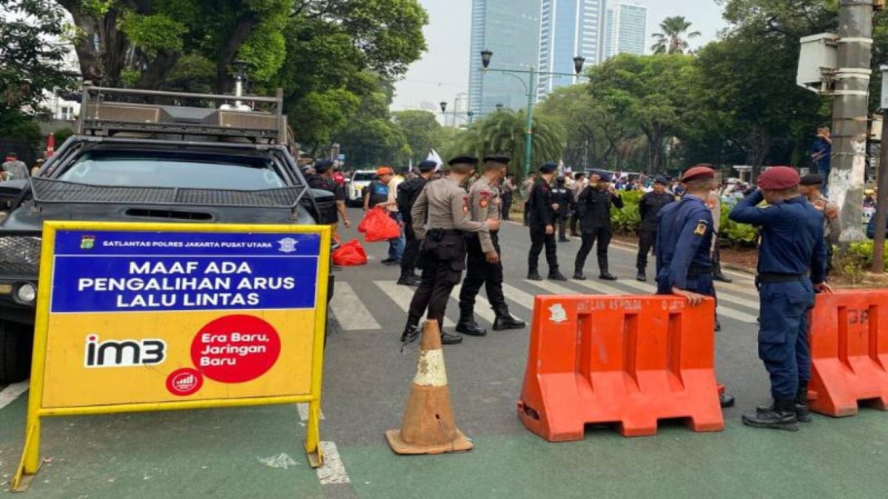 Aksi Unjuk Rasa di Istana Negara Selasa Besok, TMC Polda Metro Jaya Ingatkan Pengendara Antisipasi Kemacetan